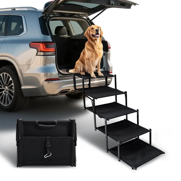 Escaleras plegables para perros Imseigo para coche, SUV y camión de hasta 60 kg