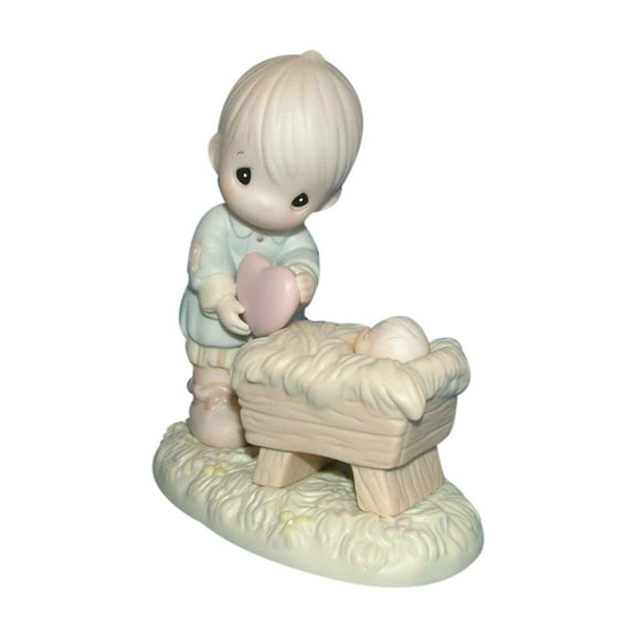 Precious Moments Figurine: 150088 I'll Give Him My Heart (5.2")