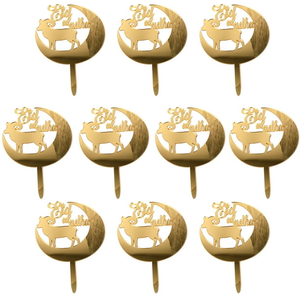 Bearachild Paquete de 10 suministros para decoración de tartas Lasser Bairam, exquisitas herramientas para hornear, purpurina comestible, de Decoración del hogar JM01350 Bearachild HA011751-01
