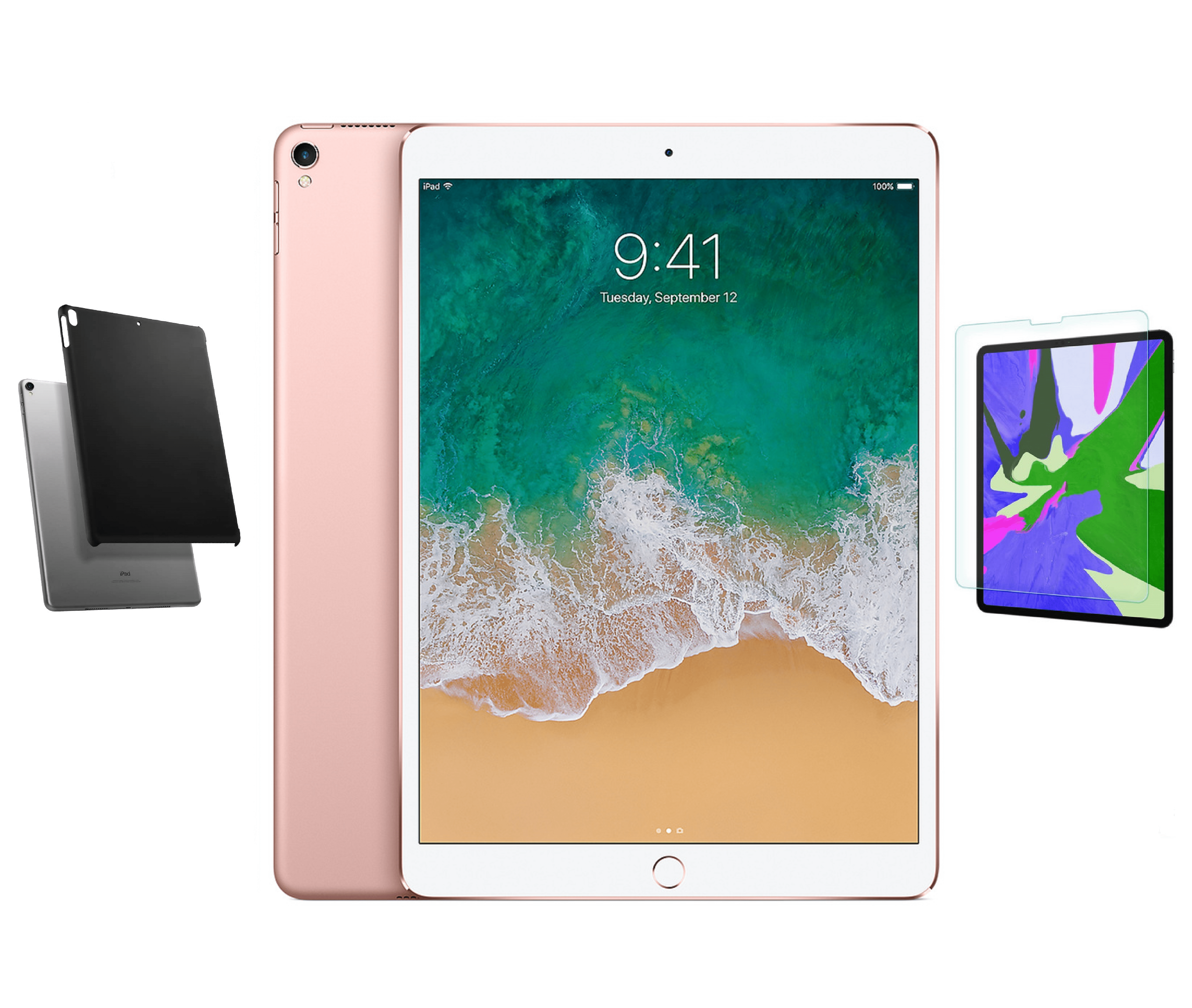 Refurbished Apple 10.5-inch iPad Pro, Wi-Fi Only, 64GB, Bundle