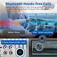 thumbnail image 3 of Receptor estéreo para coche Stiflix Single Din Bluetooth con LCD, 3 of 8
