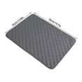 thumbnail image 3 of yulier Washable Pet Pee Pads, 19.7"x13.8" Dog Pee Pad, Non-Slip Reusable Dog Training Pads, Puppy Pee Pads, Thickened Absorbent Leakproof Dog Mat, Gray, 3 of 5