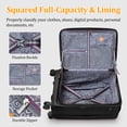 thumbnail image 6 of Joyway - 4 Luggage Sets PC Hardside Spinner Luggage -（Expandable Suitcase20"24"）28-in Checked Luggage, 6 of 10