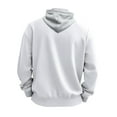 thumbnail image 6 of yillto Hoodie Sweatshirts for Men Quarter Zipper Pullover Long Sleeve Oversized Fitting Causal Sweatshirt, 6 of 8