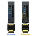 thumbnail image 4 of VCELINK HDMI Right Angle Adapter 90 Degree 270 Degree 3D 4K, 4 of 9