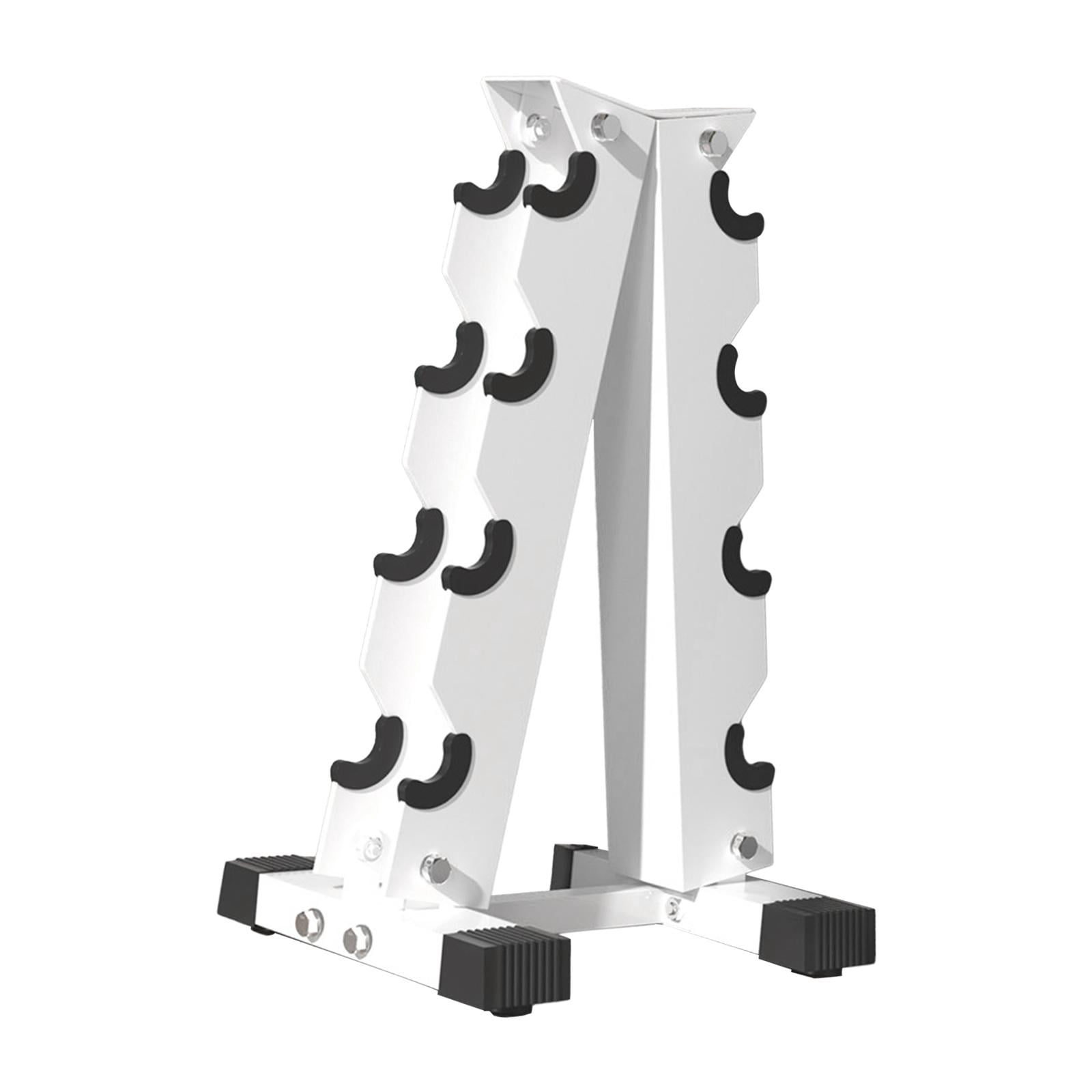 Baoblaze Dumbbell Rack Dumbbell Bracket Sturdy Small for Strength Training 4 Tier