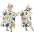 thumbnail image 3 of 100Fens Kids Beach Hooded Beach Changing Towel Swimming Wearable, 3 of 3
