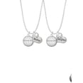 thumbnail image 2 of Delight Jewelry Silvertone Domed Jeremiah 29:11 Mother & Daughter Heart Necklaces (Set of 2), 19"+2", 2 of 4