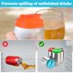 thumbnail image 4 of Monstrate 5 tapas de silicona para latas de refresco, a prueba de fugas y fáciles de limpiar, bebidas frescas y evita derrames con estas Teteras, 4 of 6