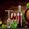 thumbnail image 4 of Abridor de vino LANNMXG sacacorchos portátil retro acero inoxidable, 4 of 4