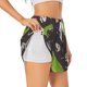 thumbnail image 1 of Balery Dinosaur Skeleton Pantalones cortos deportivos para mujer con forro y dos bolsillos, elásticos, para entrenamiento, gimnasio, yoga-XX-Large, 1 of 7