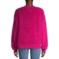 thumbnail image 3 of Secret Treasures Women's and Women's Plus Faux Sherpa Sleep Top, 3 of 6