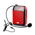 thumbnail image 1 of Voice Amplifier 15W Wired Microphone For Teacher School College Tour Guide FM Radio Megaphone ,Comfortable and Portable, 1 of 5