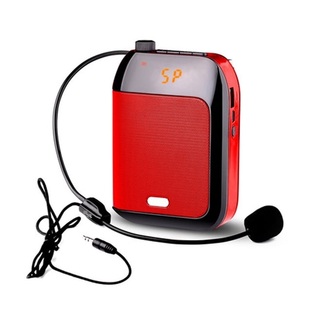 Voice Amplifier 15W Wired Microphone For Teacher School College Tour Guide FM Radio Megaphone ,Comfortable and Portable