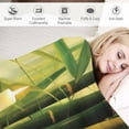 thumbnail image 3 of Erapdaur Bamboo Trees Throw Blanket for Couch Sofa Bed All Seasons Soft Plush Blankets Gifts 40x50in, 3 of 6