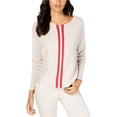 thumbnail image 1 of INC suéter a rayas para mujer, rojo, XXL, 1 of 2