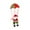 Yellow, variant on LHWEN Christmas Decoration Supplies Snowman Santa Parachute Pendant Ornament Xmas Tree Hanging Decor Parachute Festive Ornament Ideal for Home Hotel School Decoration Red and White Red and Green Color