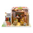 thumbnail image 1 of Graflsoa Creative Graduation Season DIY Wooden Dollhouse - Customizable Style, White, Perfect Birthday Gift Idea, 1 of 6