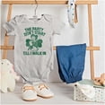 thumbnail image 3 of Popeye Saint Patricks Day Party Romper Boys or Girls Infant Baby Brisco Brands 12M, 3 of 7