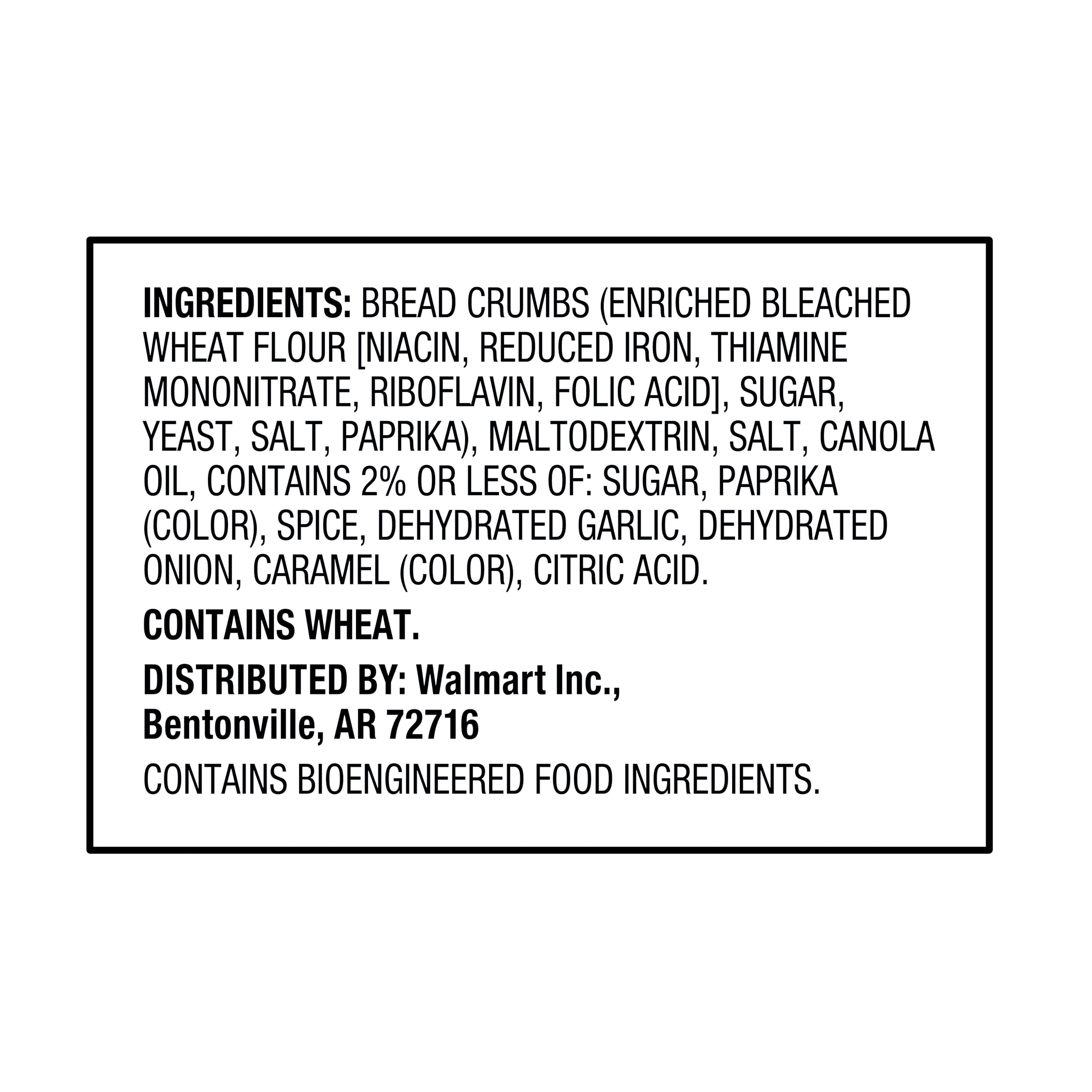 Great Value Extra Crispy Seasoned Coating Mix, 5 oz