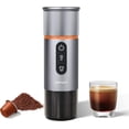 thumbnail image 1 of COTGCO Portable Espresso Maker for Travel: Portable Coffee Maker - Self Heating - Make 8 Cups Espresso One Charge - Coffee Anytime -Compatible for Nespresso Capsule - Gray, 1 of 7