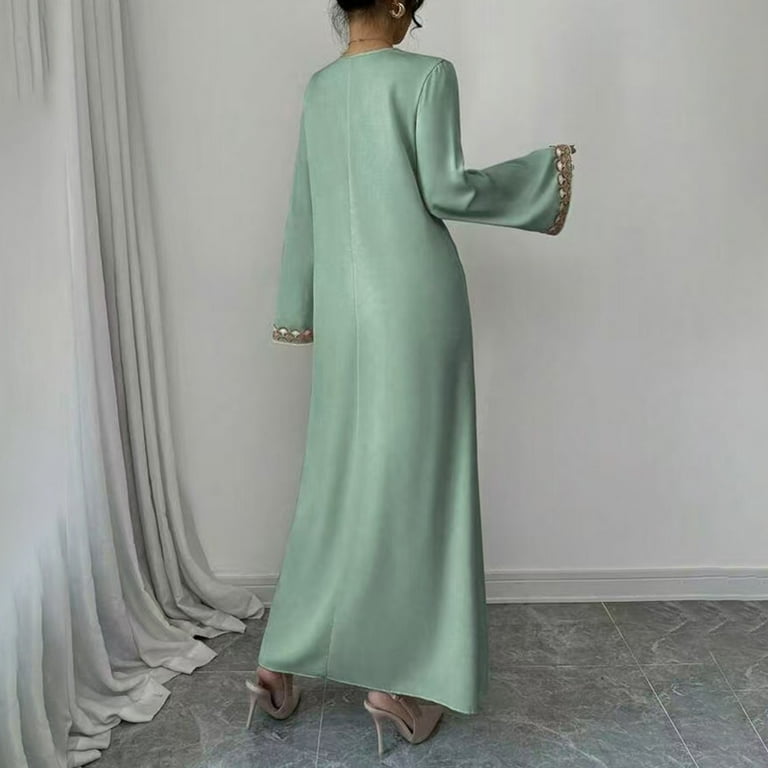 chinese dress ladies PRETTYGARDEN Women's Floral Maxi Dress 2026 Fall Long Sleeve V Neck A Line  Long Flowy Spring Party Boho Dresses (Blue,Small) at Amazon Women's Clothing  store main image 1
