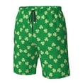 thumbnail image 4 of Logiee St Patrick's Day Print Mens Swim Trunks Quick Dry Board Shorts,Breathable Hawaii Beach Shorts Swimwear Bathing Suits-Medium, 4 of 6