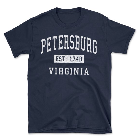 Petersburg Virginia Classic Established Men's Cotton T-Shirt