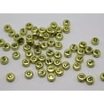 thumbnail image 4 of U8MO 250 Assorted Gold Metallic Acrylic Alphabet Letter Coin Beads 4X7mm(0.16"X0.28"), 4 of 7