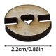 thumbnail image 3 of Botones de sombrero de madera para tejer | 50PCS Sujetadores de pompones de madera Herramienta de sujeción para gorros Toques DIY Fabricación de sombreros | Fijación natural segura para manualidades, 3 of 8