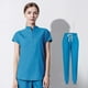 thumbnail image 1 of Bata quirúrgica de alta gama, ropa de lavado para quirófano dental, ropa elástica para cepillos de manos para mujeres, conjunto de ropa de trabajo bucal para médicos y enfermeras, 1 of 6