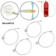 thumbnail image 1 of Yimiti 4Pcs Fluid Film Nozzle Extension Hose For Cans Spray 50Cm, 1 of 8