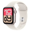thumbnail image 1 of (Open Box) Apple Watch SE 3 (GPS) 40mm Starlight Aluminum Case with Starlight Sport Band - S/M, 1 of 6