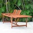 thumbnail image 2 of Amazonia Nelly 11-Piece Solid Wood 100% FSC Extendable Patio Dining Set, Seating Capacity: 10, 2 of 9