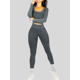 thumbnail image 4 of Set Deportivo Unitalla Mujer Gym Yoga o Casual Blusa y Pants, 4 of 5