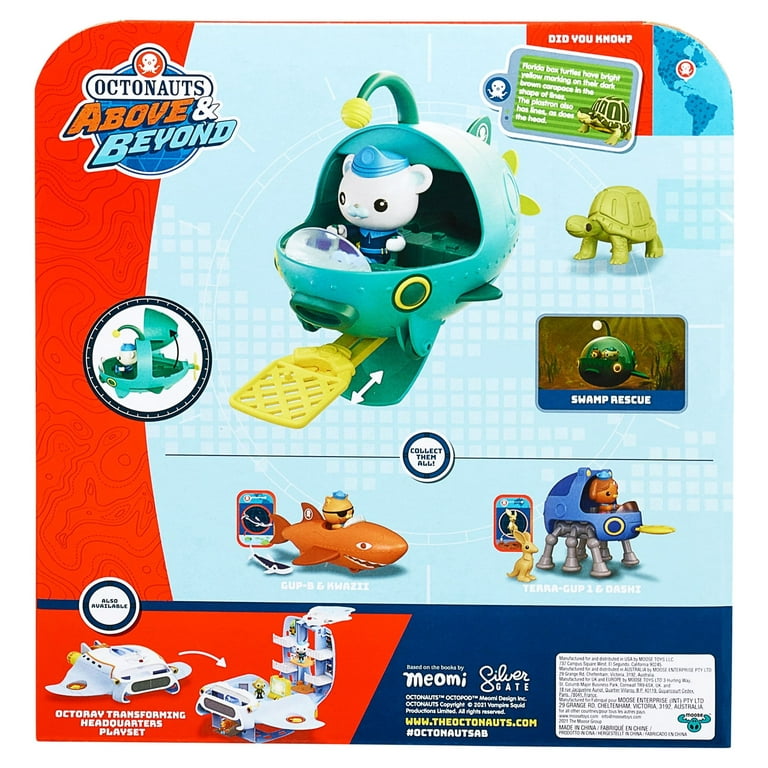 Octonauts Above & Beyond, Captain Barnacles 3 inch Deluxe Toy Figure  Adventure Pack, Preschool, Ages 3+ 