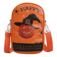 thumbnail image 1 of Bolso Hombro Bandolera Pequeño PU Halloween Calabaza Hobo Gran Capacidad, 1 of 9