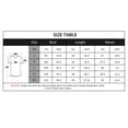 thumbnail image 5 of Camiseta de mujer Camiseta de manga corta con estampado de rayas Camiseta casual de verano, Negro, S Speravity AP001701-01, 5 of 5