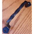 thumbnail image 1 of Agave Ironworks PU032-02 Hammered Square Bar Door Pull Brown Rust, 1 of 1