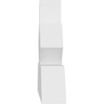 thumbnail image 3 of 72"W x 18"H x 4"D x 6"F, 6/12 Pitch, Richland Architectural Grade PVC Gable Bracket, 3 of 8