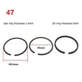 thumbnail image 2 of Air Compressor Piston+Piston Rings Parts Air Pump Accessories 42/47/48/51/65Mm, 2 of 7