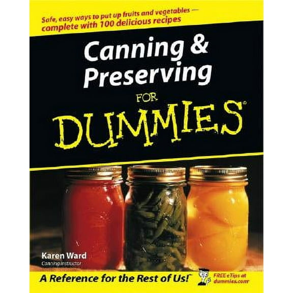 Pre-Owned Canning & Preserving for Dummies