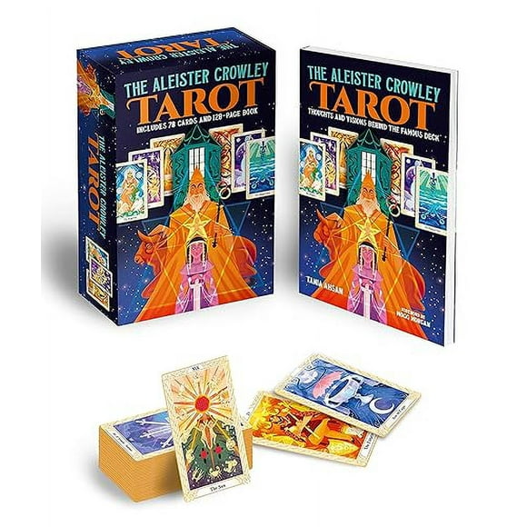 The Aleister Crowley Tarot Book & Card Deck: Includes a 78-Card Deck and a 128-Page Illustrated Book (Sirius Oracle Kits)
