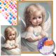 thumbnail image 1 of 5D DIY Taladro Parcial AB Diamante Pintura Ángel Niña Kit 45x65cm, 1 of 9
