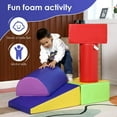 thumbnail image 3 of YRLLENSDAN 5-Piece Set Climbing Toys Couch Kids Foam Blocks Soft and Safe Baby/Toddler Climbing Toys for Crawling,Sliding Play Equipment Indoor, 3 of 7