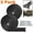 Black 2, variant on 3ox 2 Pack 2'' x 50ft Black Pipe Header Manifold Exhaust Heat Wrap Tape with Ties for Cars, Motorcycles