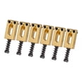 thumbnail image 4 of Sillines de Puente de Trémolo de Guitarra 6 Piezas Hugo Dorado Alto Repuestos de sillines de guitarra, 4 of 10