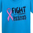 thumbnail image 4 of Inktastic Fight Breast Cancer Pink Ribbon Youth T-Shirt, 4 of 5