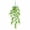 Green, variant on 1Pc Magenta Artificial Hanging Jasmine Flowers, 30.7" Fake Trailing Floral Vines Faux Cascading Wildflower Bush for Wedding Arch Party Decor, No Basket