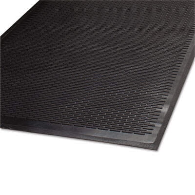 Guardian Clean Step Outdoor Rubber Scraper Mat Polypropylene 36 x 60 Black 